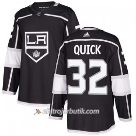 Män Ishockey Los Angeles Kings Tröja Jonathan Quick 32 Adidas 2017-2018 Svart Authentic